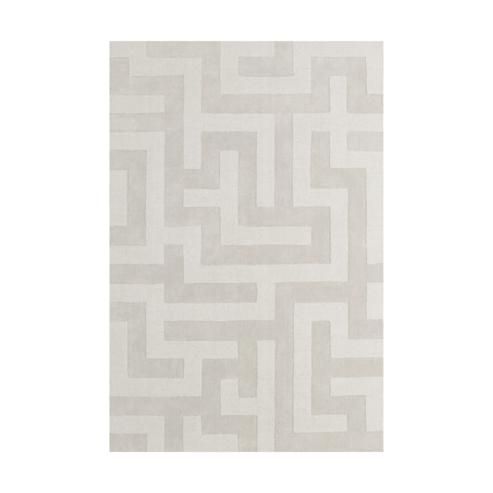Alfombra de lana Byzantine grande - Light oatmeal, 200x300 cm - Layered