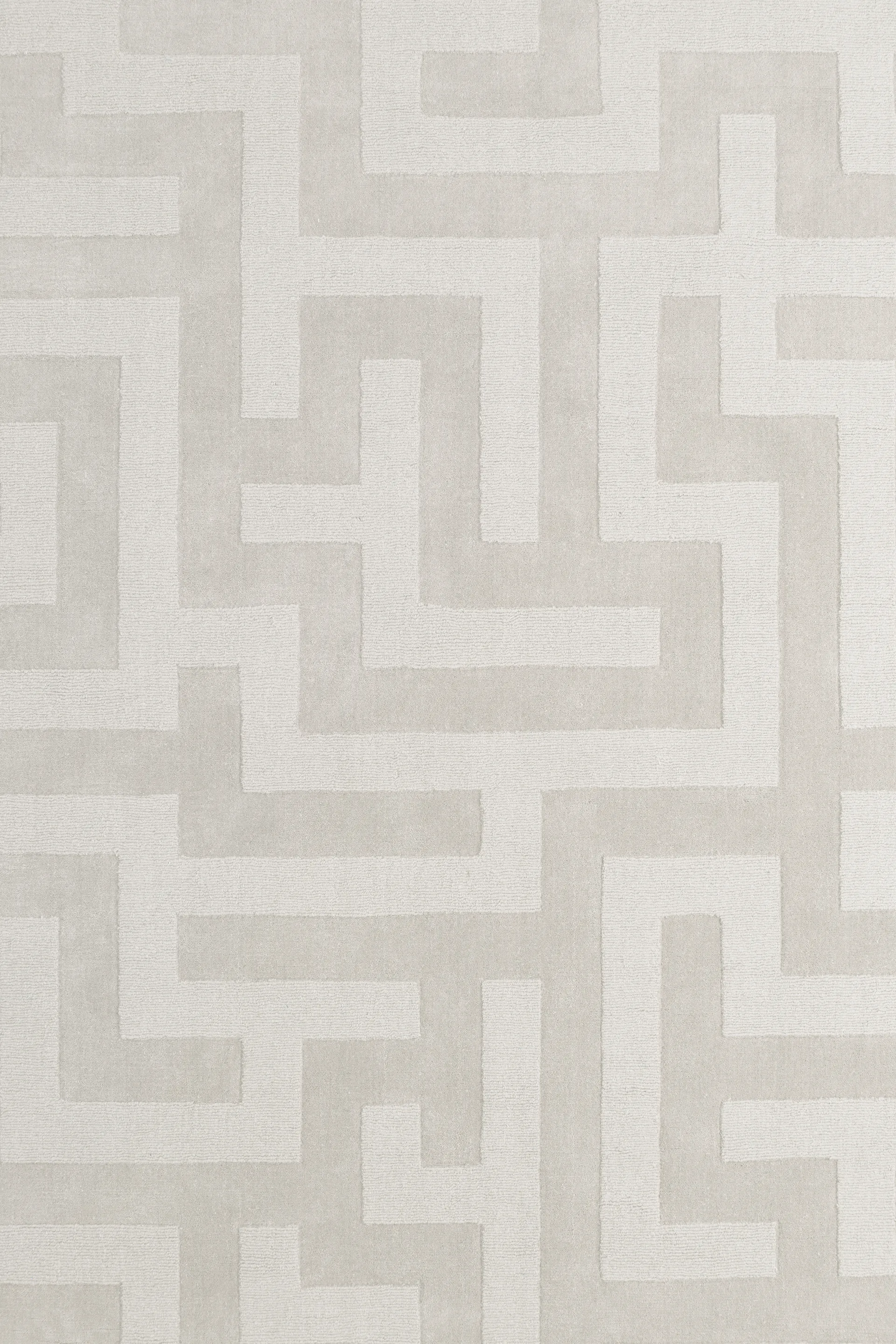 Alfombra de lana Byzantine grande, Light oatmeal, 300x400 cm Layered