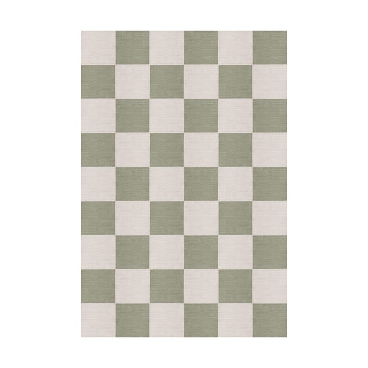 Alfombra de lana Chess - Sage, 140x200 cm - Layered