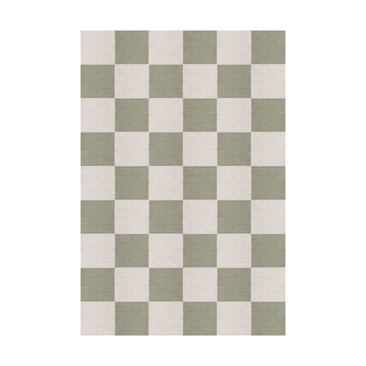 Alfombra de lana Chess - Sage, 200x300 cm - Layered