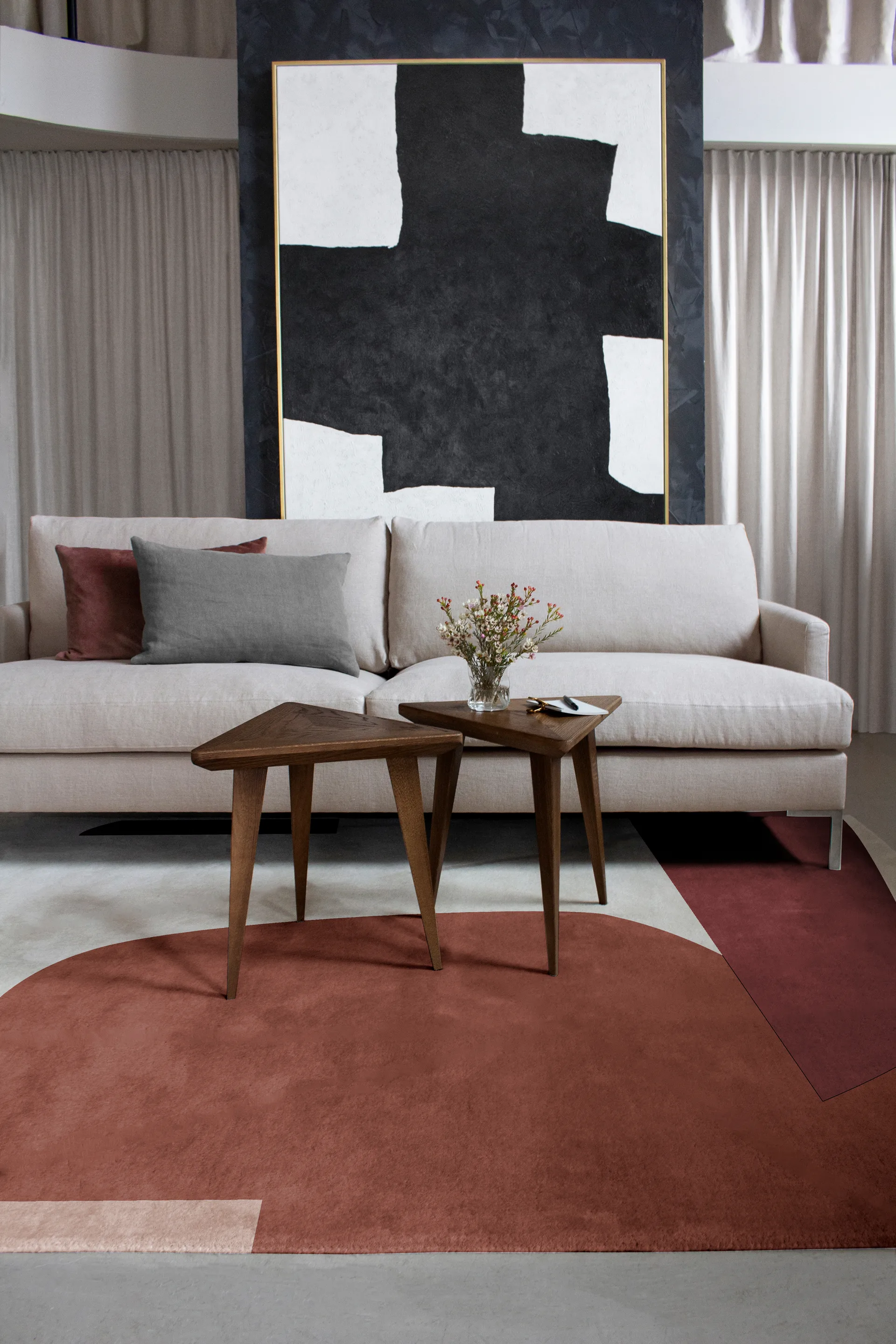 Alfombra de lana Cloudberry, 200x300 cm Layered