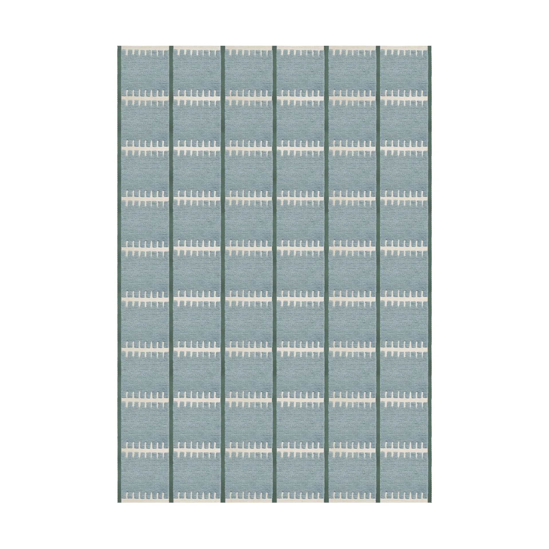 Alfombra de lana Lilly, Blue, 300x400 cm Layered