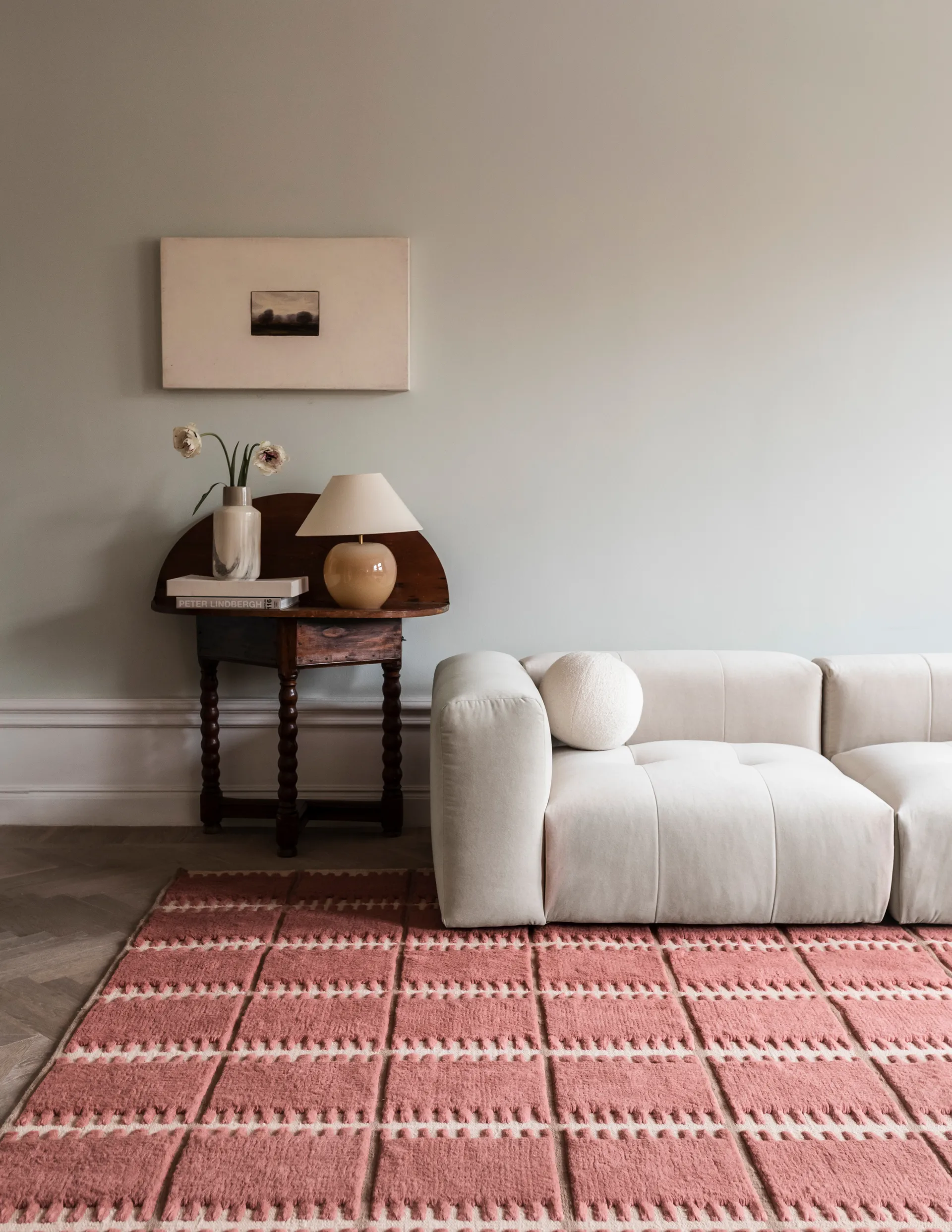 Alfombra de lana Lilly, Claret red, 250x350 cm Layered