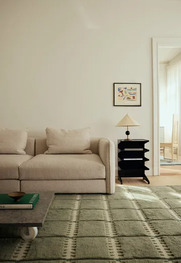 Alfombra de lana Lilly - Green, 180x270 cm - Layered