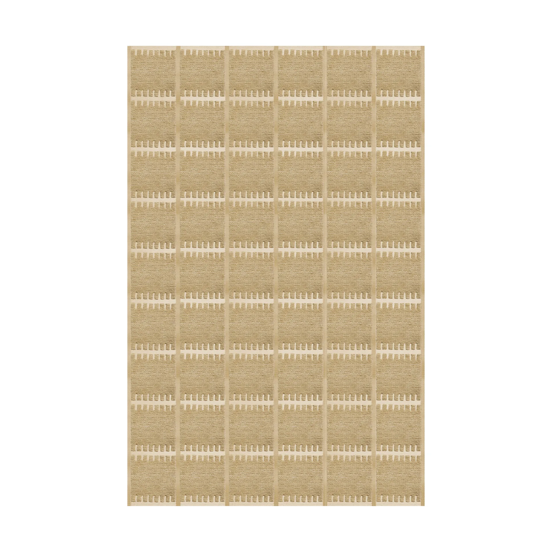 Alfombra de lana Lilly, Mustard, 300x400 cm Layered