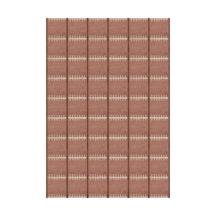 Alfombra de lana Lilly - Rust, 180x270 cm - Layered