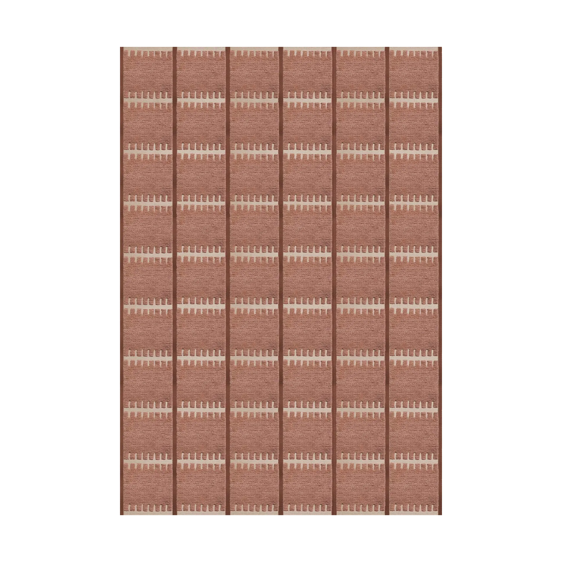 Alfombra de lana Lilly, Rust, 300x400 cm Layered