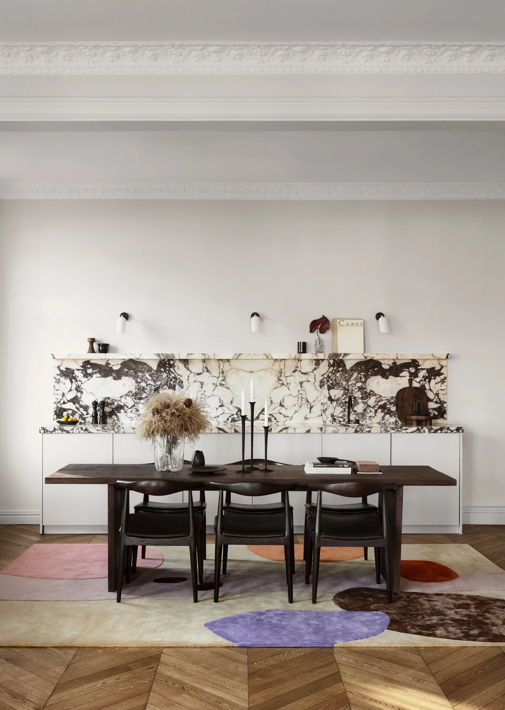 Alfombra de lana Magical garden, 250x350 cm Layered