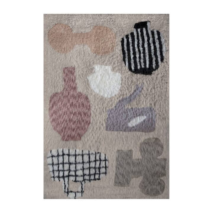 Alfombra de lana Picnic - Beige, 300x400 cm - Layered