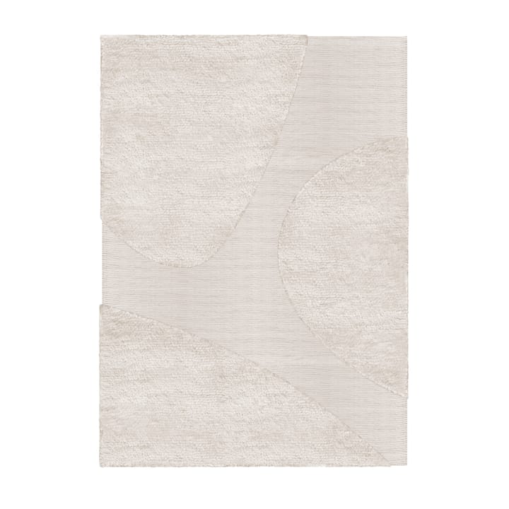 Alfombra de lana Punja plasma 160x230 cm - Off White - Layered