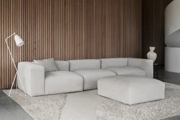 Alfombra de lana Punja plasma 250x350 cm - Off White - Layered