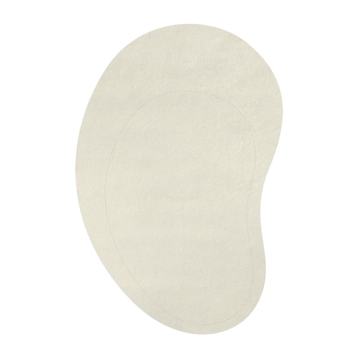 Alfombra de lana Residue 180x270 cm - Bone White - Layered