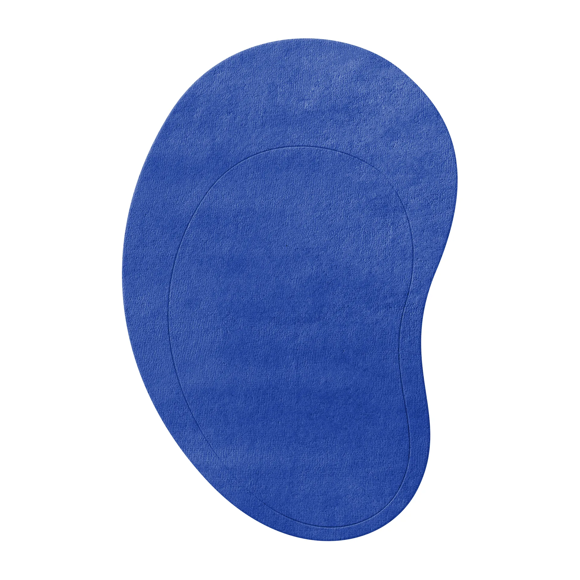 Alfombra de lana Residue, Cobolt, 265x400 cm Layered