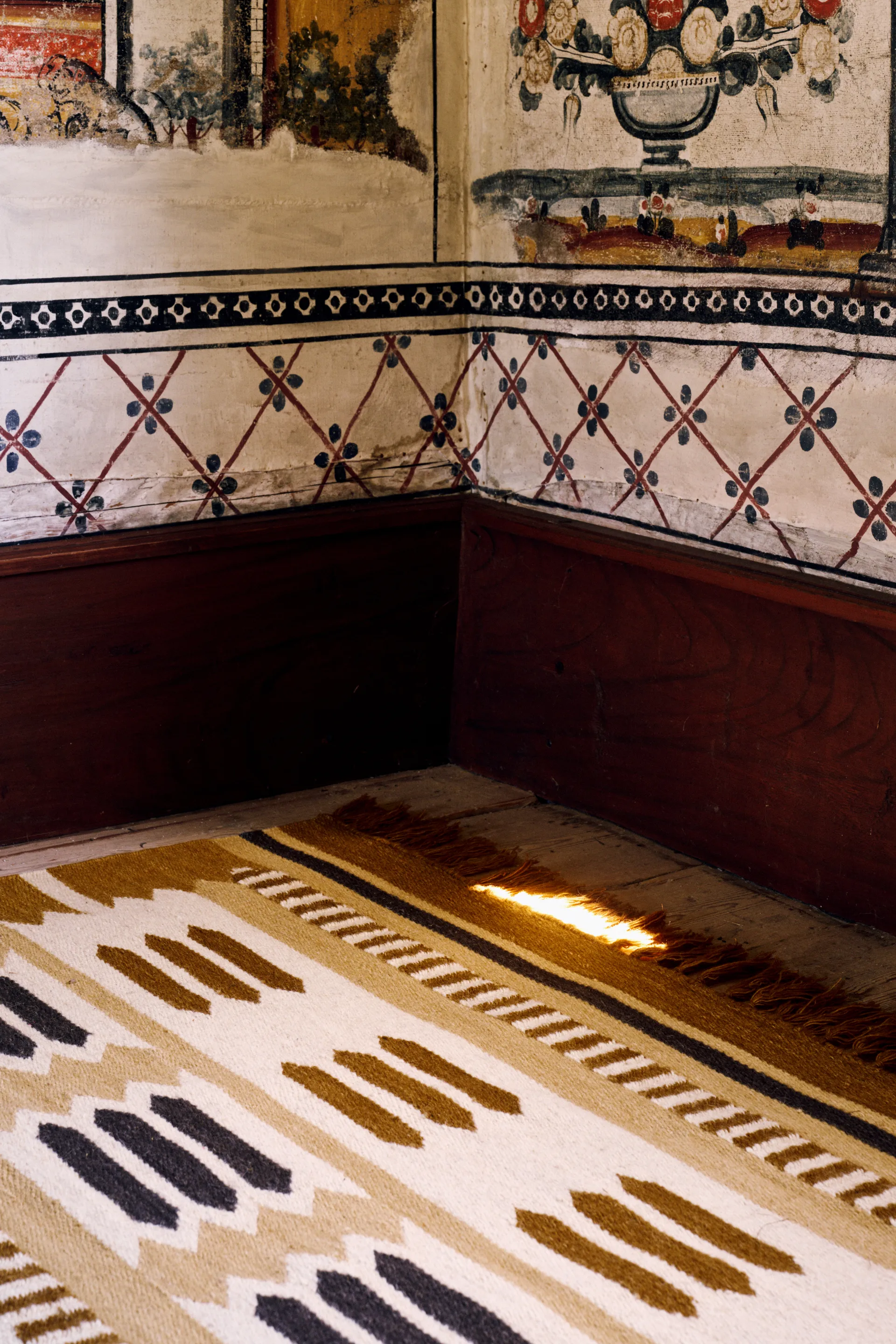 Alfombra de lana Röllakan Hilma, Marigold, 180x270 cm Layered