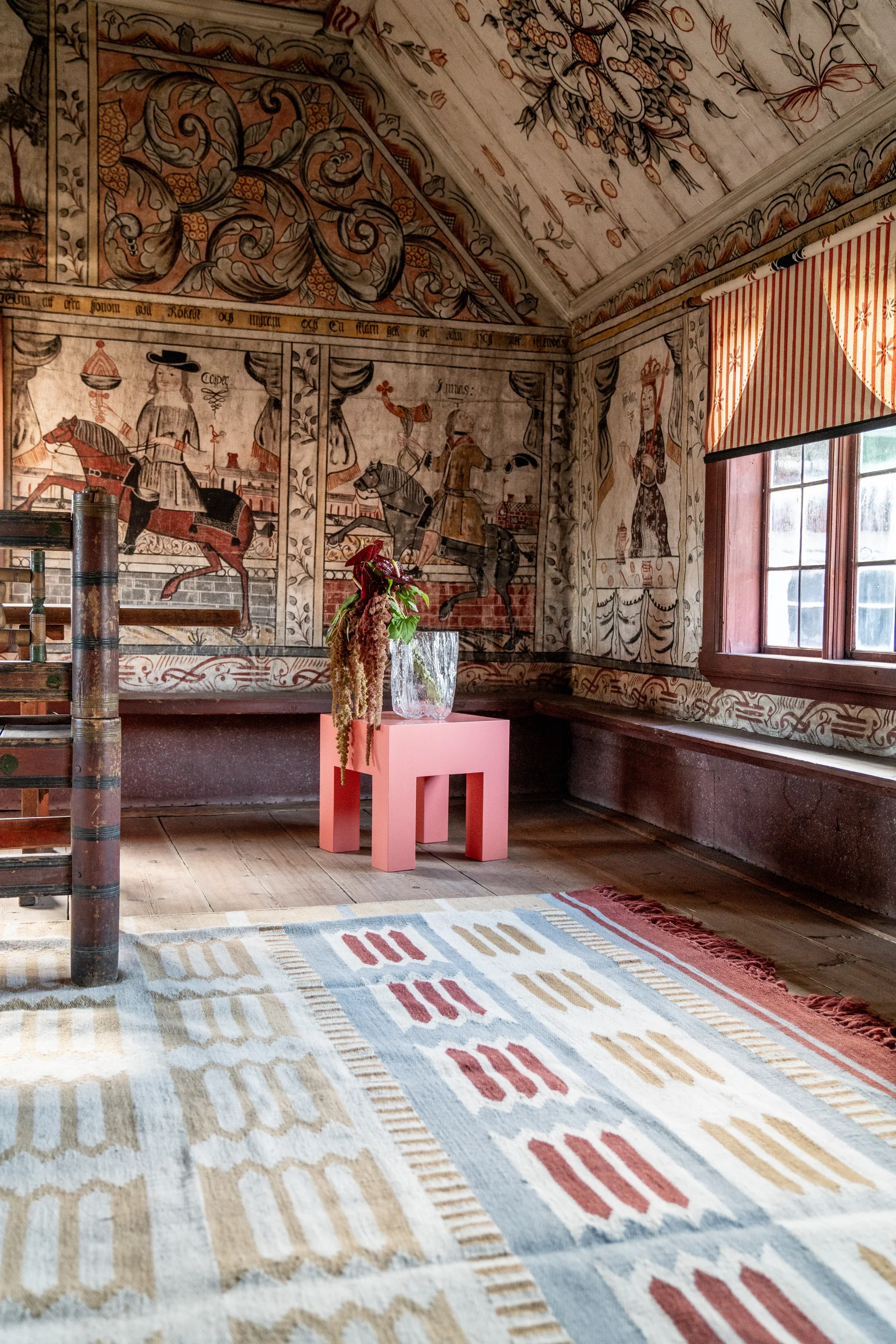 Alfombra de lana Röllakan Hilma, Meadow, 180x270 cm Layered