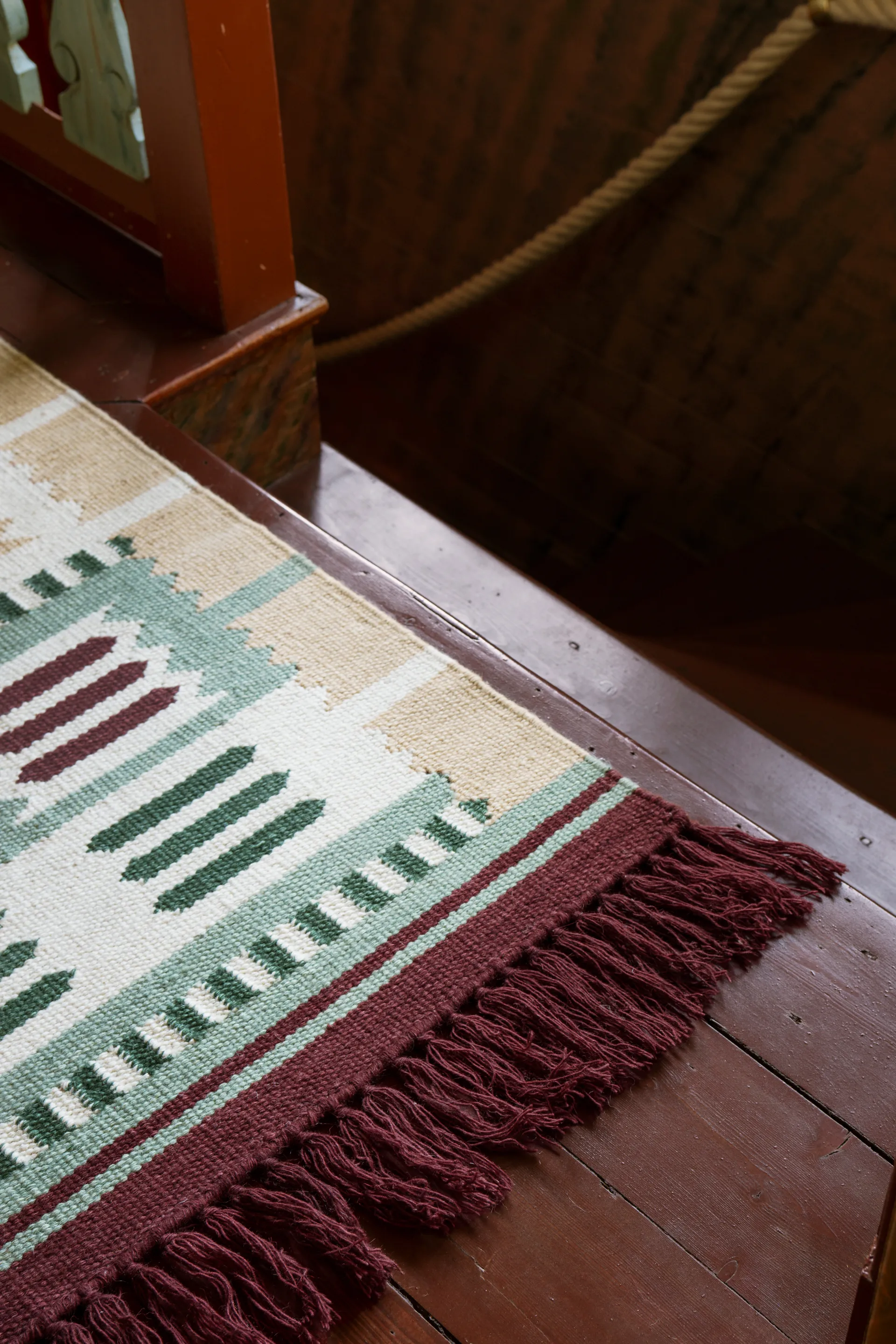 Alfombra de lana Röllakan Hilma, Primrose, 140x200 cm Layered