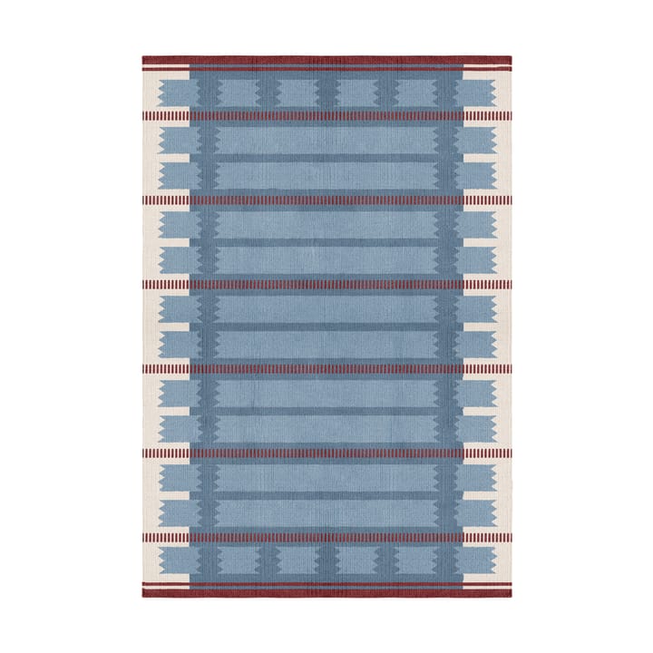 Alfombra de lana Röllakan Iris - Petrol, 200x300 cm - Layered