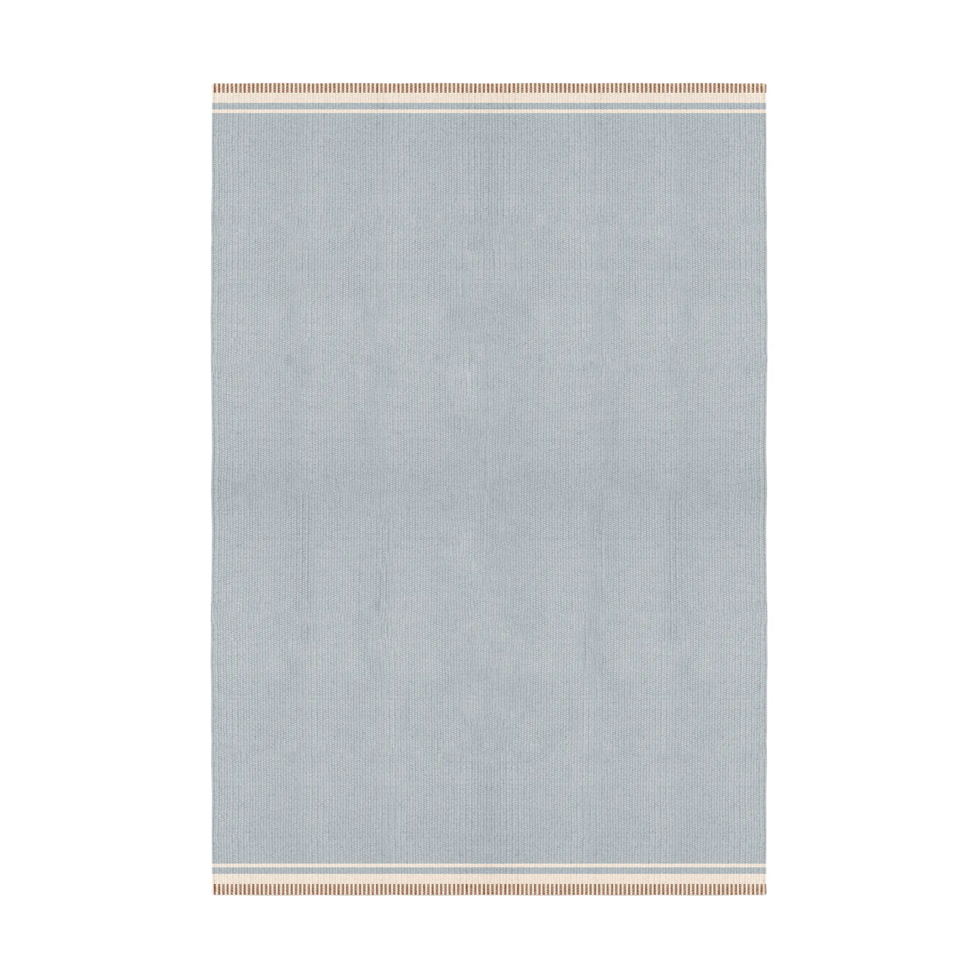 Alfombra de lana Röllakan Solid, Sky blue, 140x200 cm Layered