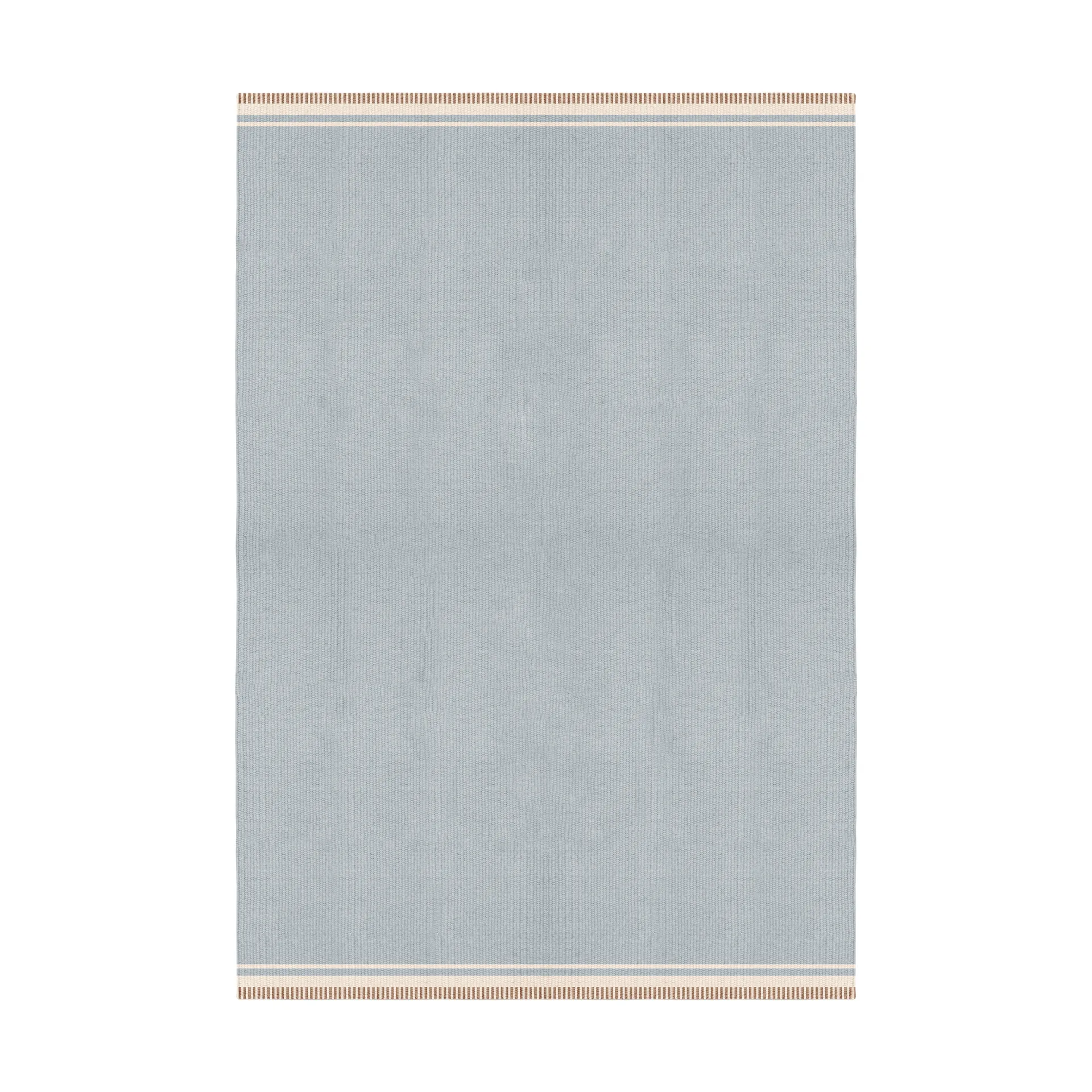 Alfombra de lana Röllakan Solid, Sky blue, 250x350 cm Layered