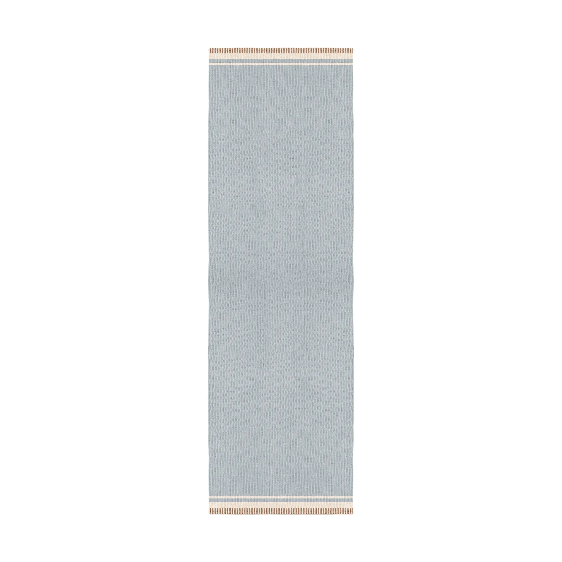 Alfombra de lana Röllakan Solid, Sky blue, 80x300 cm Layered