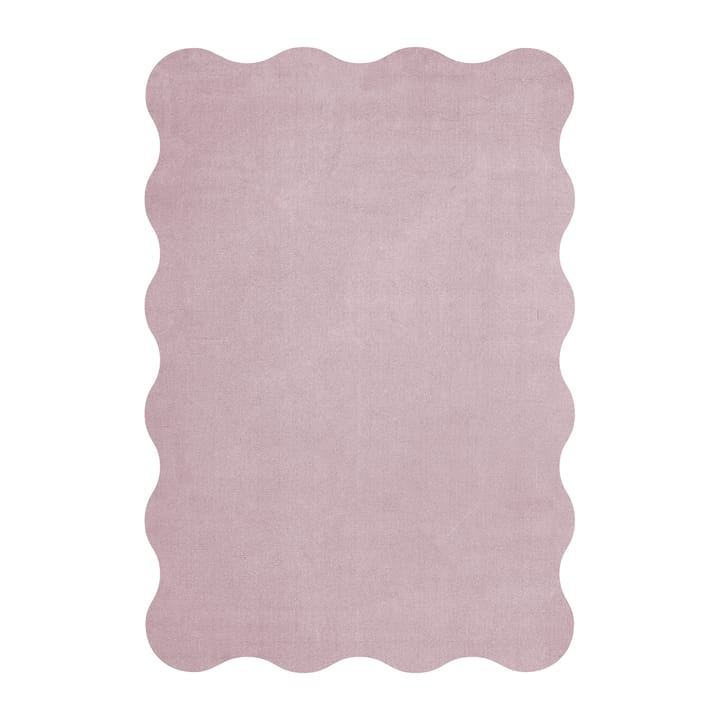 Alfombra de lana Scallop 160x230 cm - Pink lavender - Layered