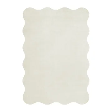 Alfombra de lana Scallop 180x270 cm - Bone white - Layered