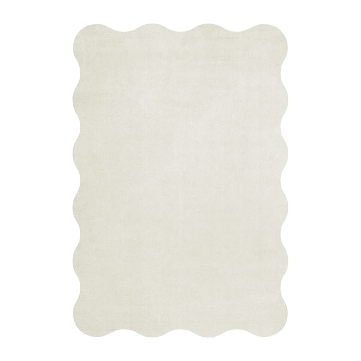 Alfombra de lana Scallop 180x270 cm - Bone white - Layered