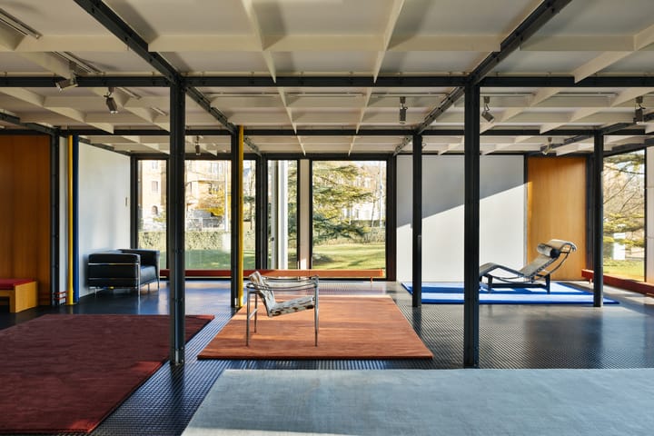 Alfombra de lana Solid Wool, Blue clair, 180x270 cm Layered