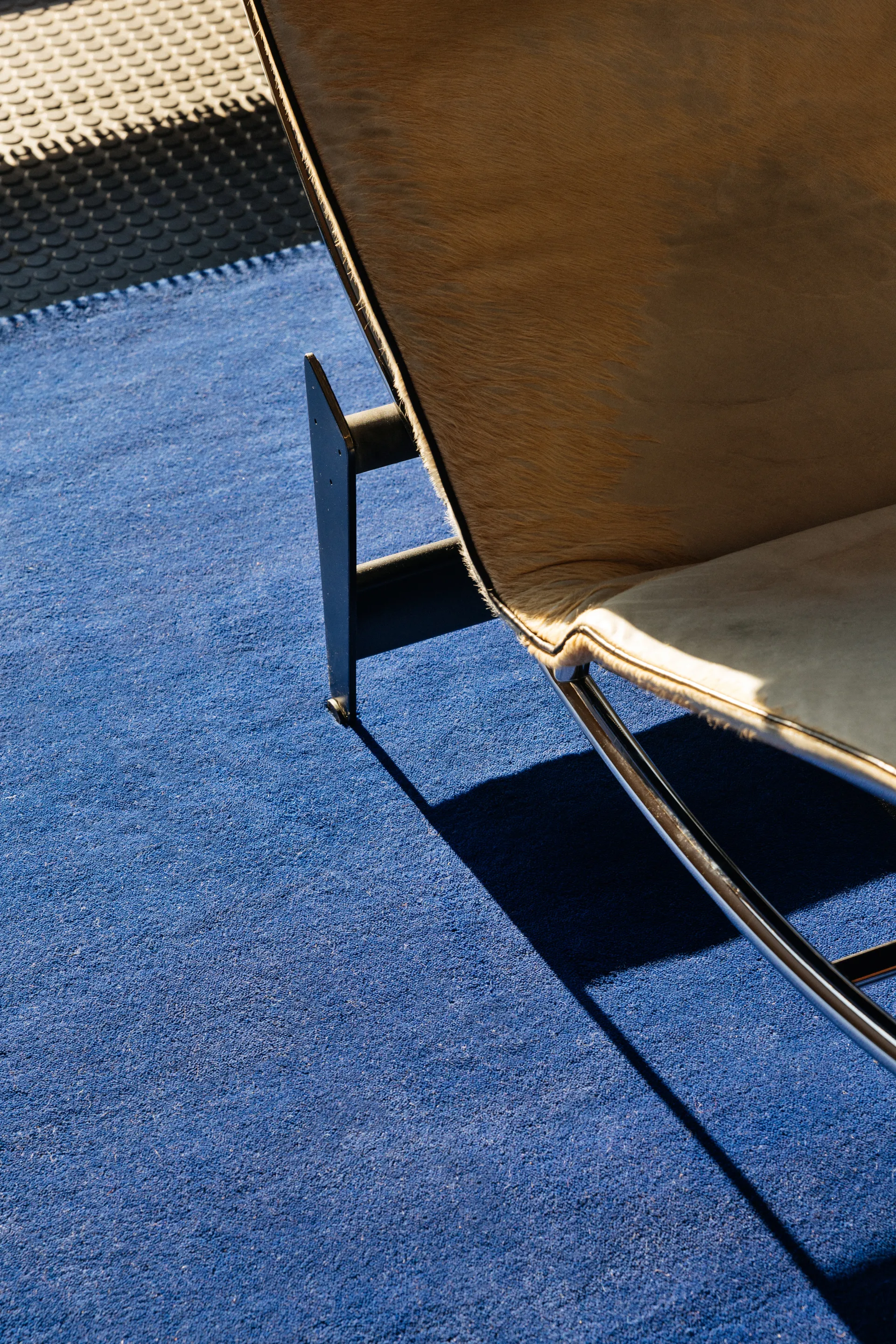 Alfombra de lana Solid Wool, Blue foncé, 180x270 cm Layered