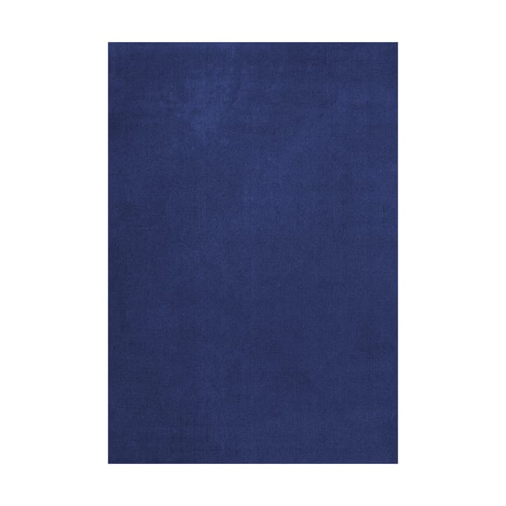 Alfombra de lana Solid Wool - Blue foncé, 300x400 cm - Layered