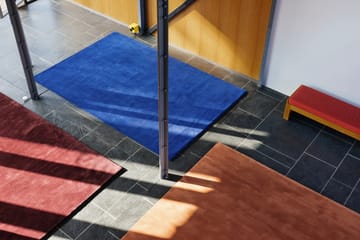 Alfombra de lana Solid Wool - Blue foncé, 300x400 cm - Layered