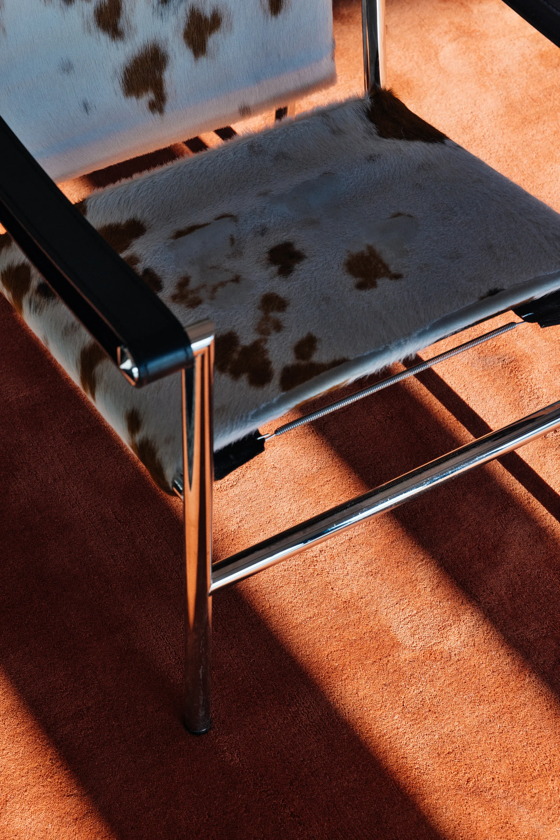 Alfombra de lana Solid Wool, Red ochre, 200x300 cm Layered