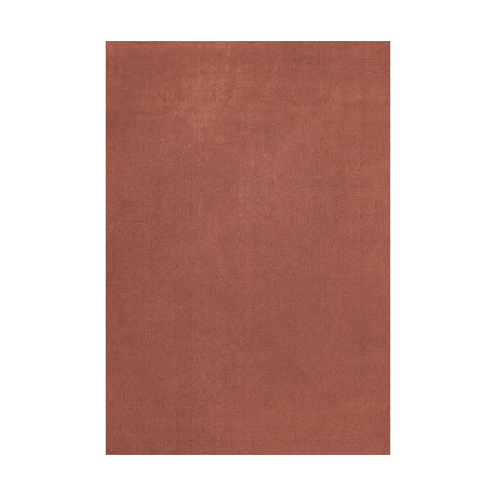 Alfombra de lana Solid Wool - Red ochre, 300x400 cm - Layered