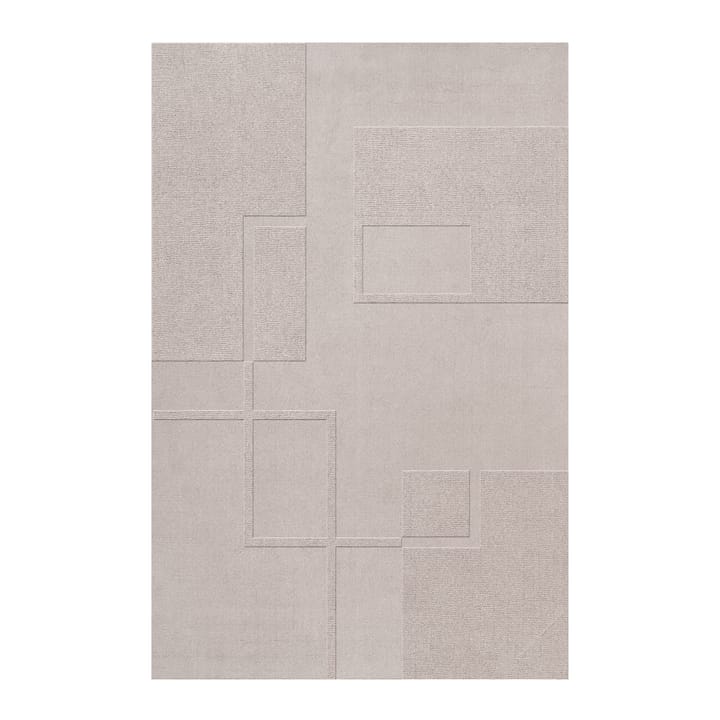 Alfombra de lana Swedish Grace Oatmeal - 180 x 270 cm  - Layered