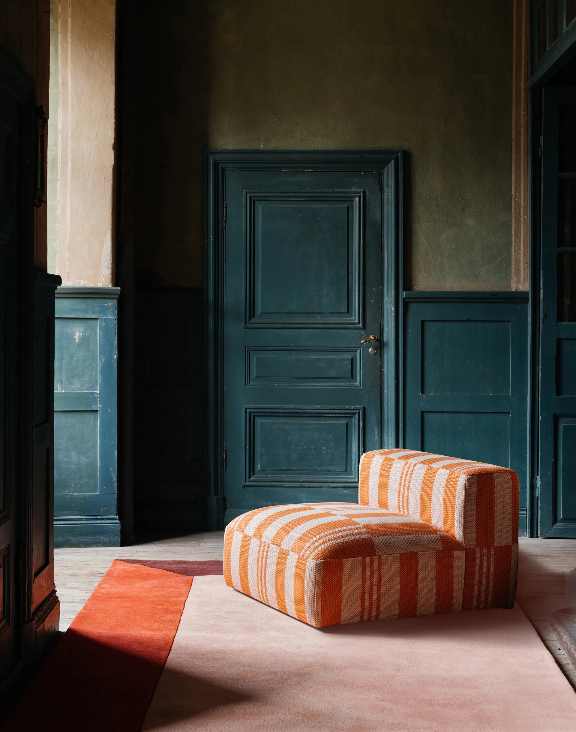 Alfombra de lana Teklan box, Corals, 200x300 cm Layered