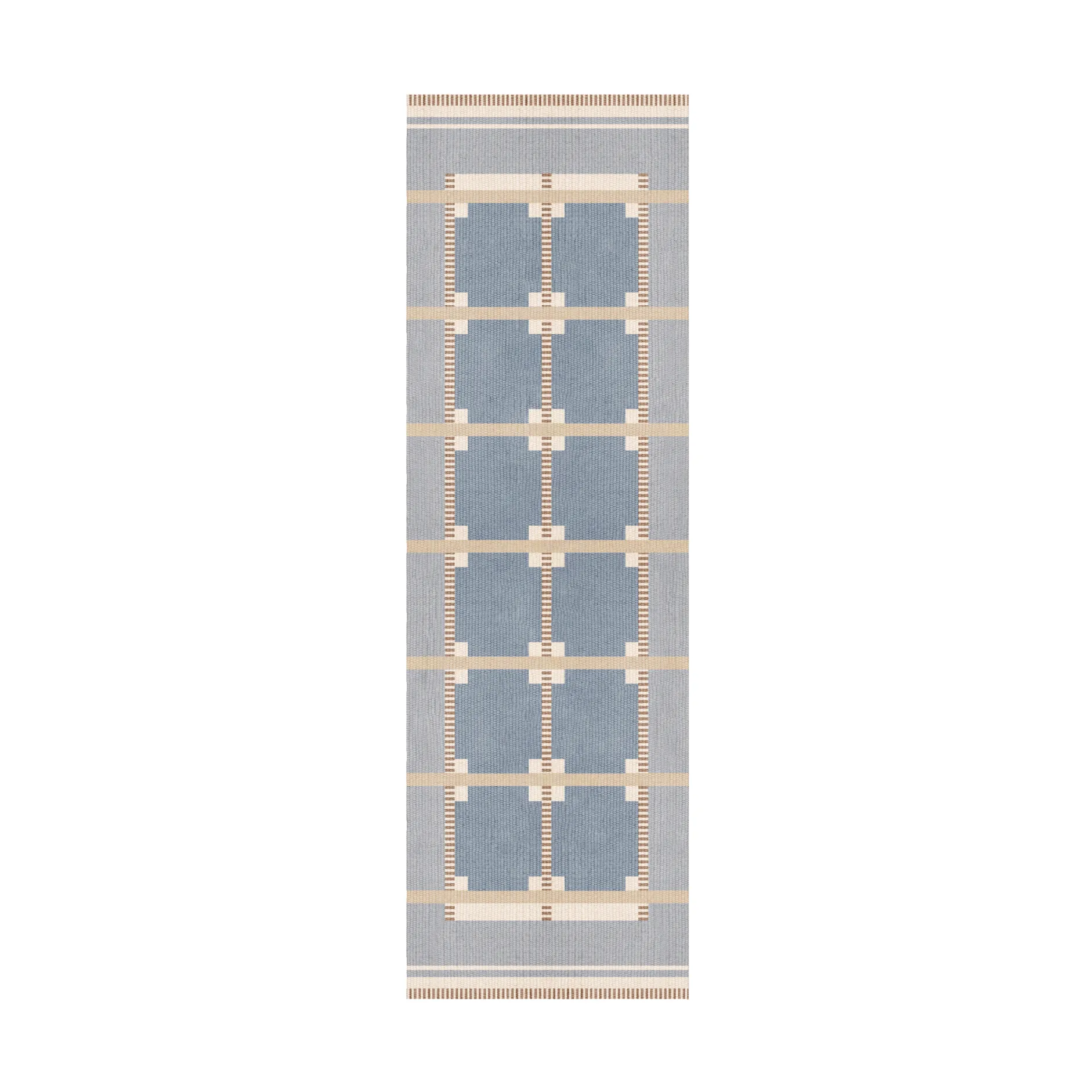 Alfombra de recibidor Röllakan Ruth, Summer sky, 75x240 cm Layered