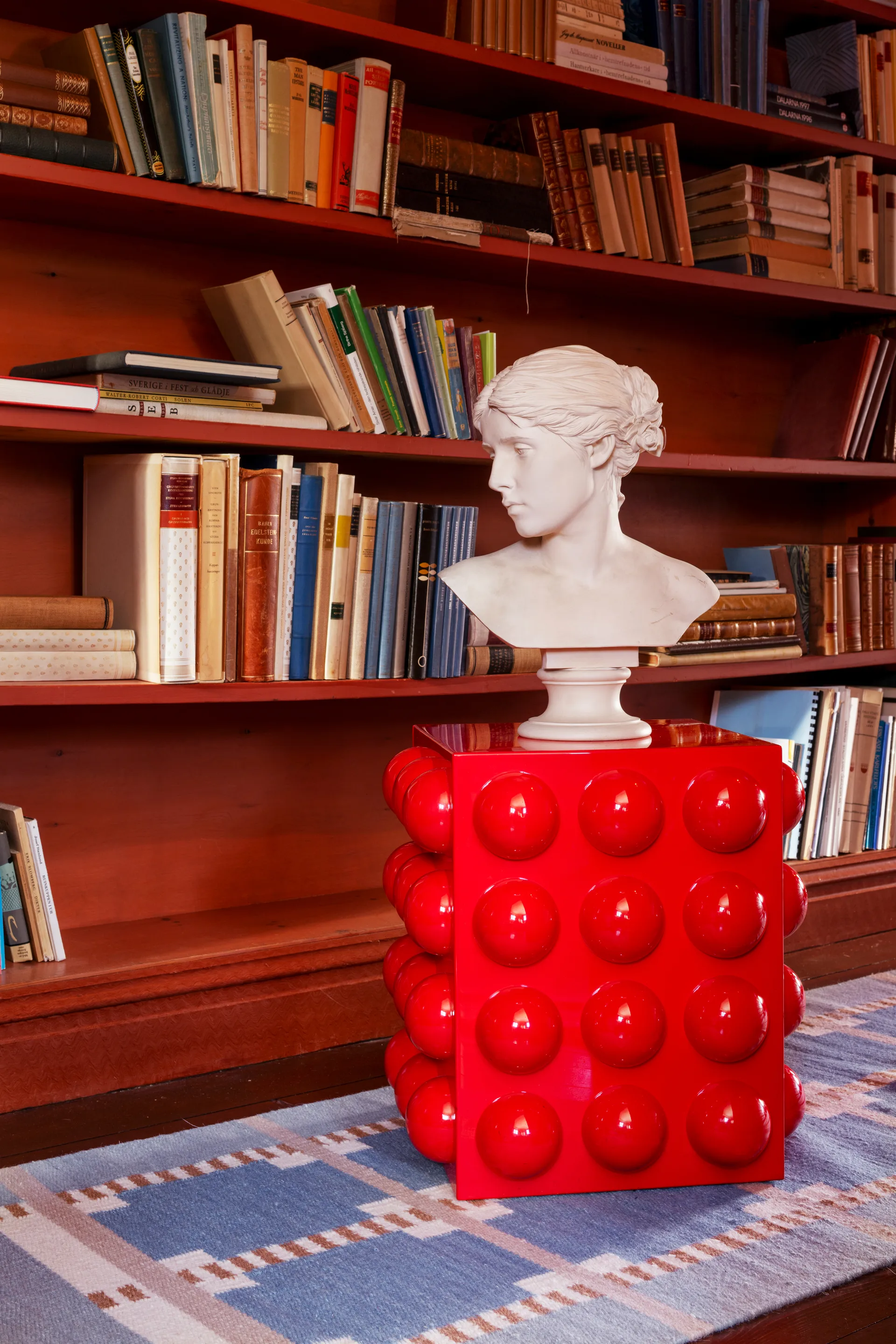 Alfombra de recibidor Röllakan Ruth, Summer sky, 75x240 cm Layered