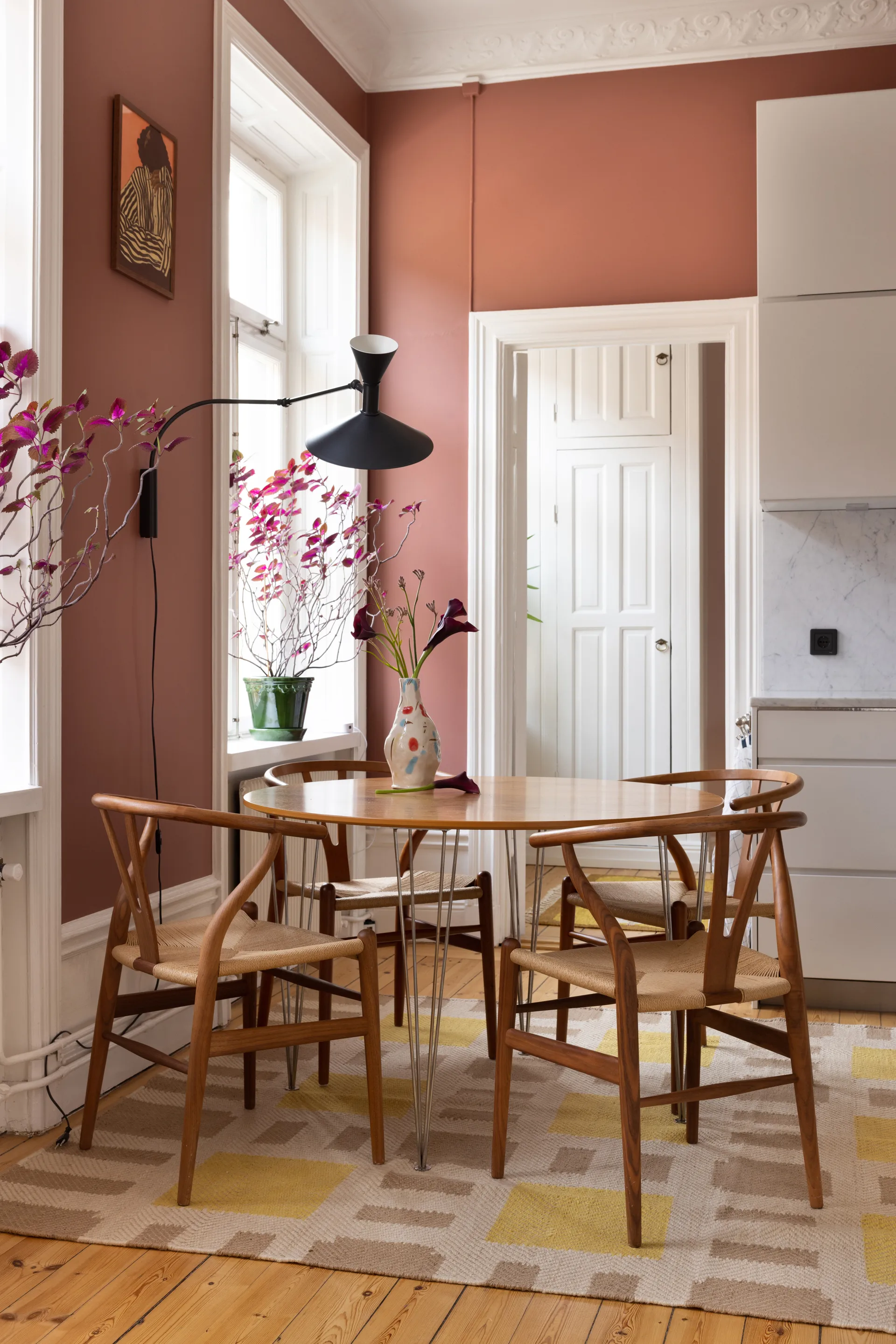 Alfombra de yute Evelina Kroon 200x300 cm, Sunny side up Layered