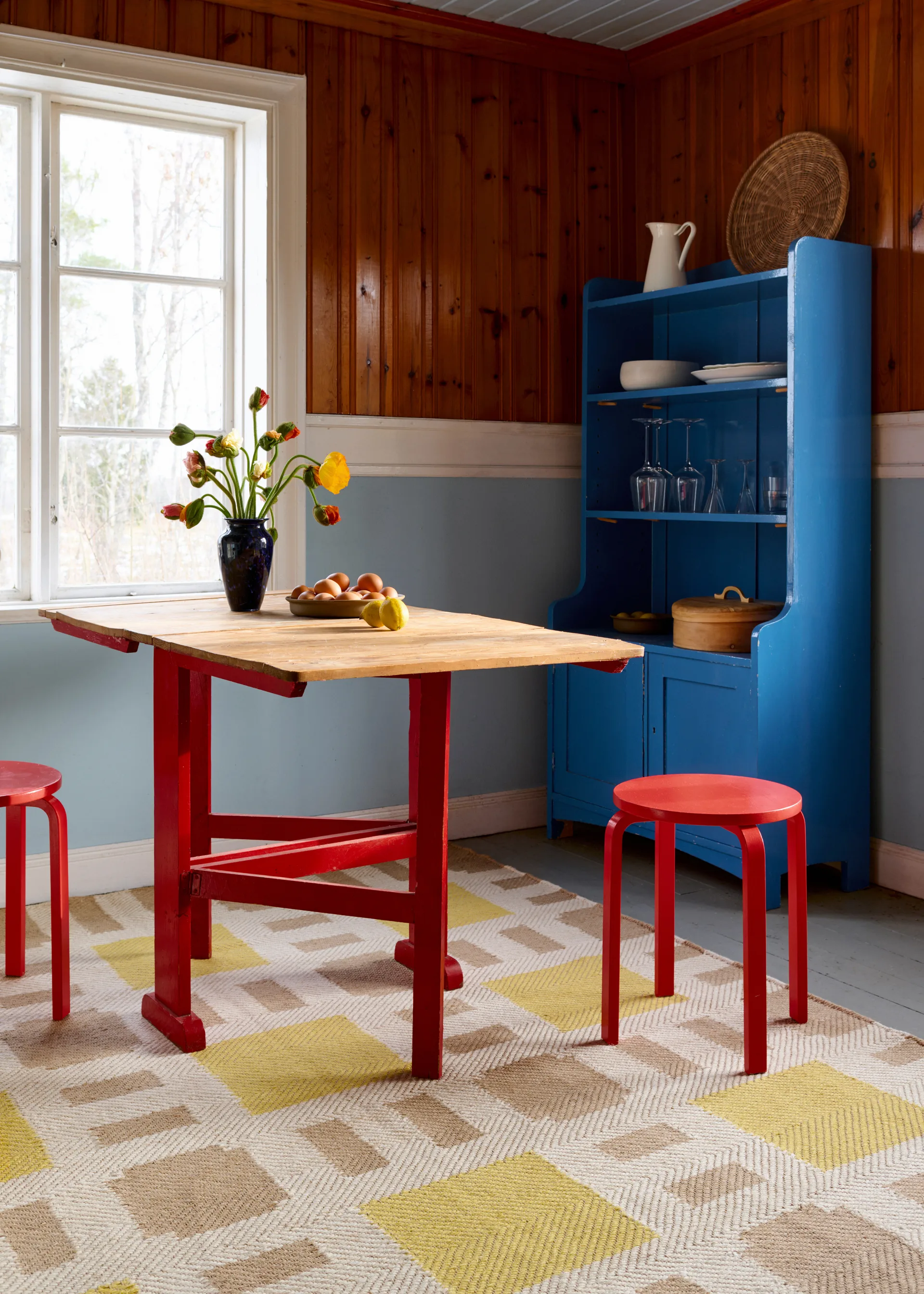 Alfombra de yute Evelina Kroon 250x350 cm, Sunny side up Layered