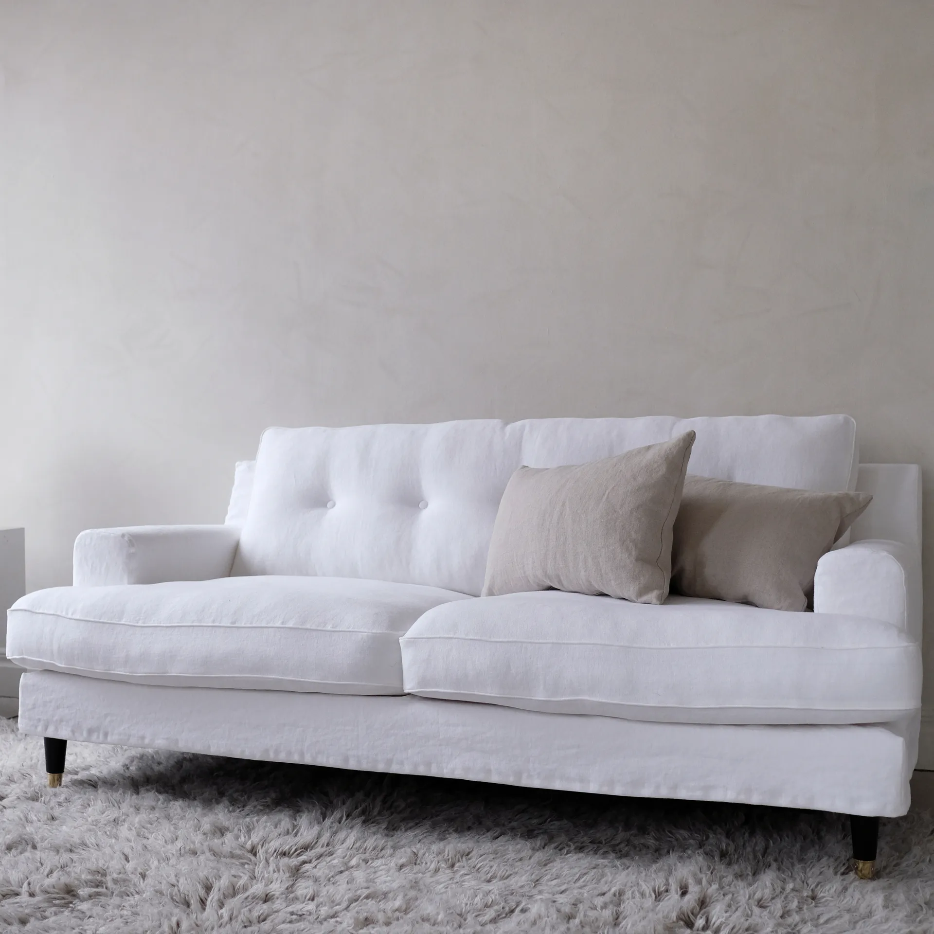 Alfombra Shaggy 180x270 cm, Mocha melange Layered