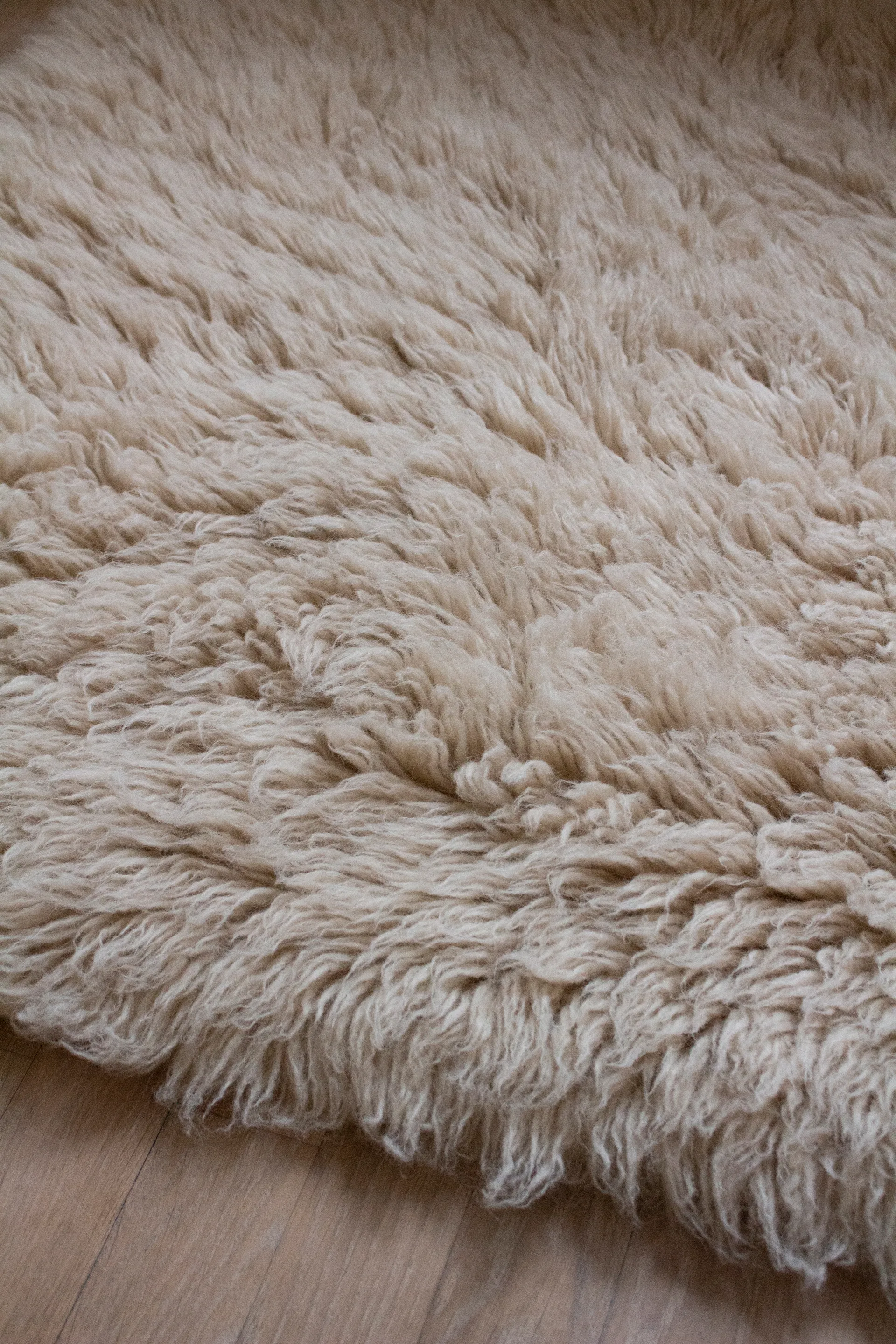 Alfombra Shaggy 180x270 cm, Oatmeal Layered