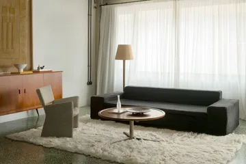 Alfombra Shaggy 200x300 cm - Bone White - Layered
