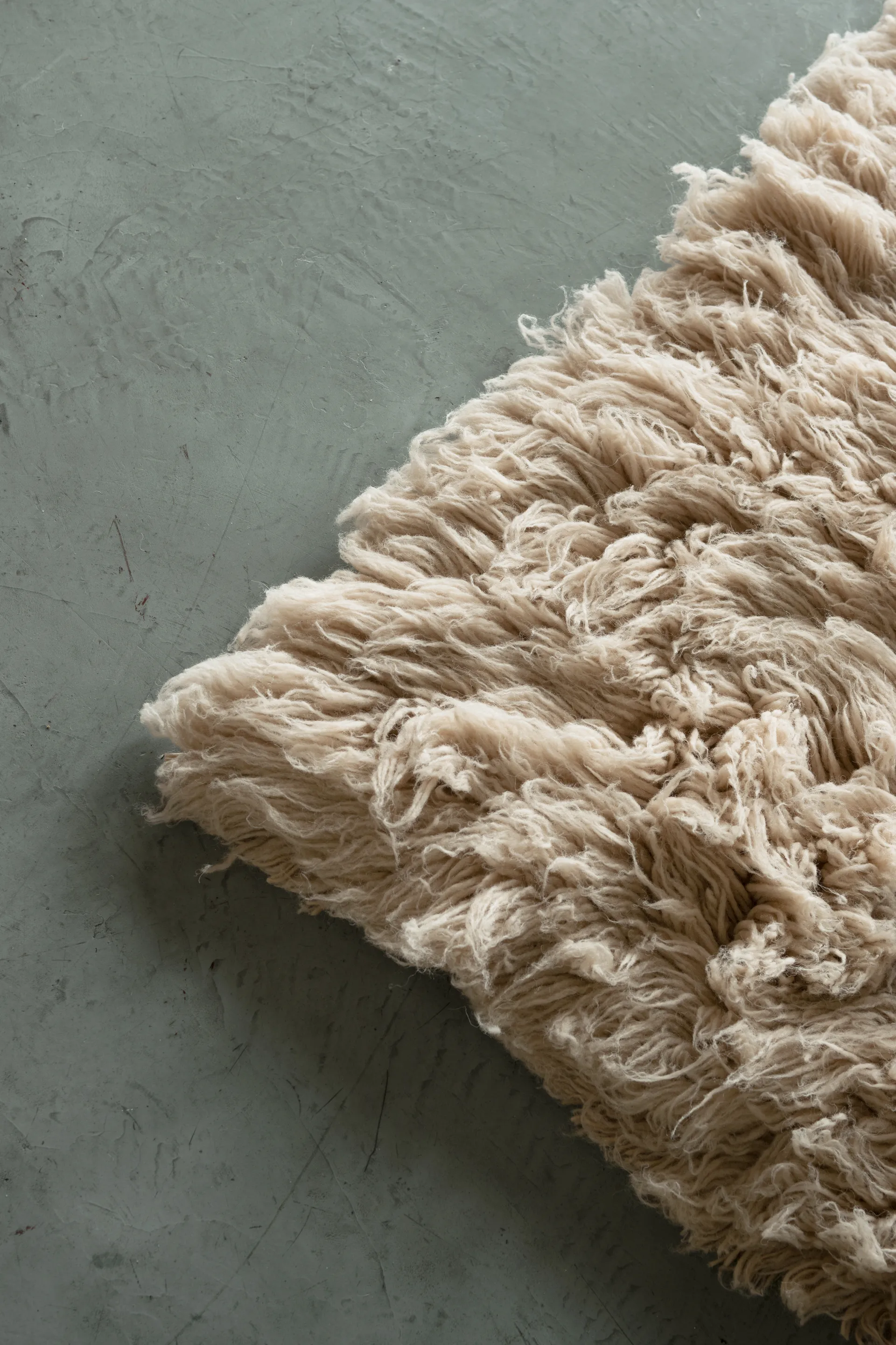 Alfombra Shaggy 250x350 cm, Oatmeal Layered
