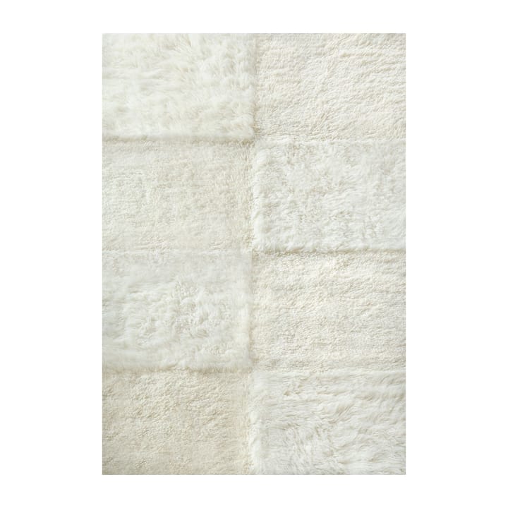 Alfombra Shaggy Checked - Bone White, 180x270 cm - Layered