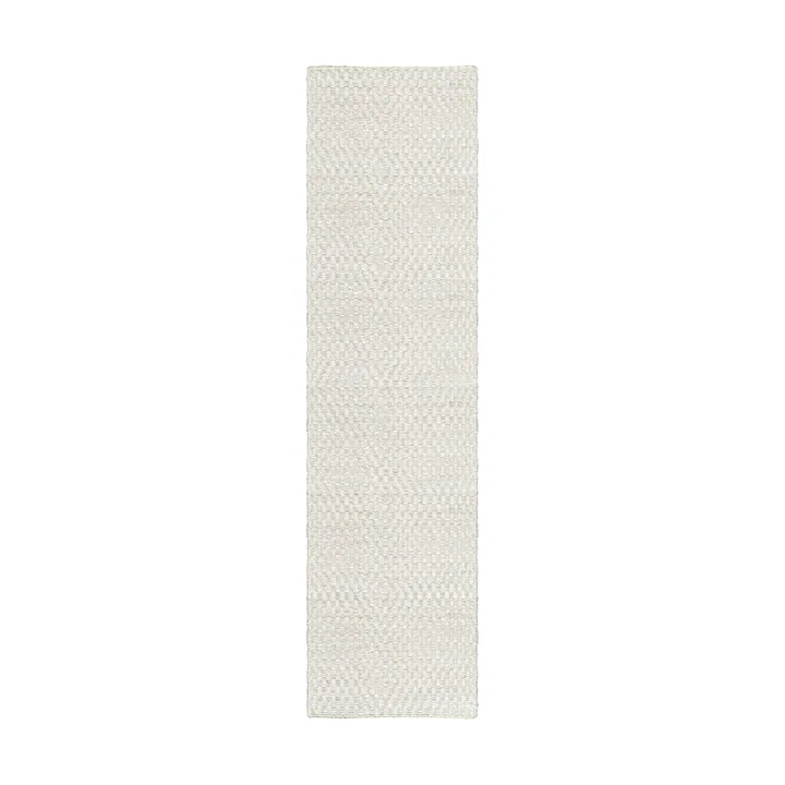 Barley alfombra de yute - Bone white, 75x240 cm - Layered