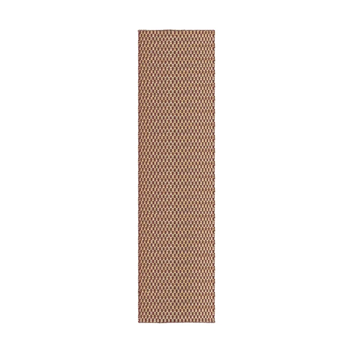 Barley alfombra de yute - Borgoña, 75x240 cm - Layered