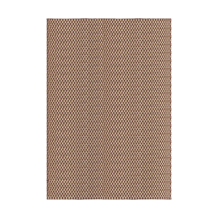 Barley alfombra de yute - Burdeos, 200x300 cm - Layered