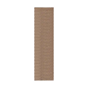 Barley alfombra de yute - Castaño, 75x240 cm - Layered