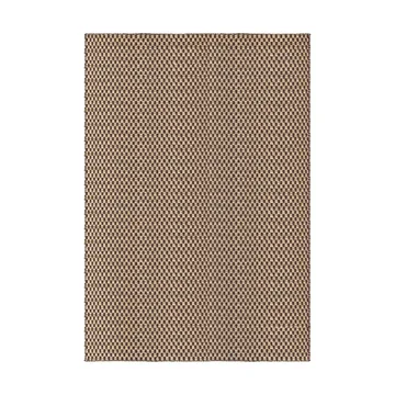 Barley alfombra de yute - Chestnut, 250x350 cm - Layered