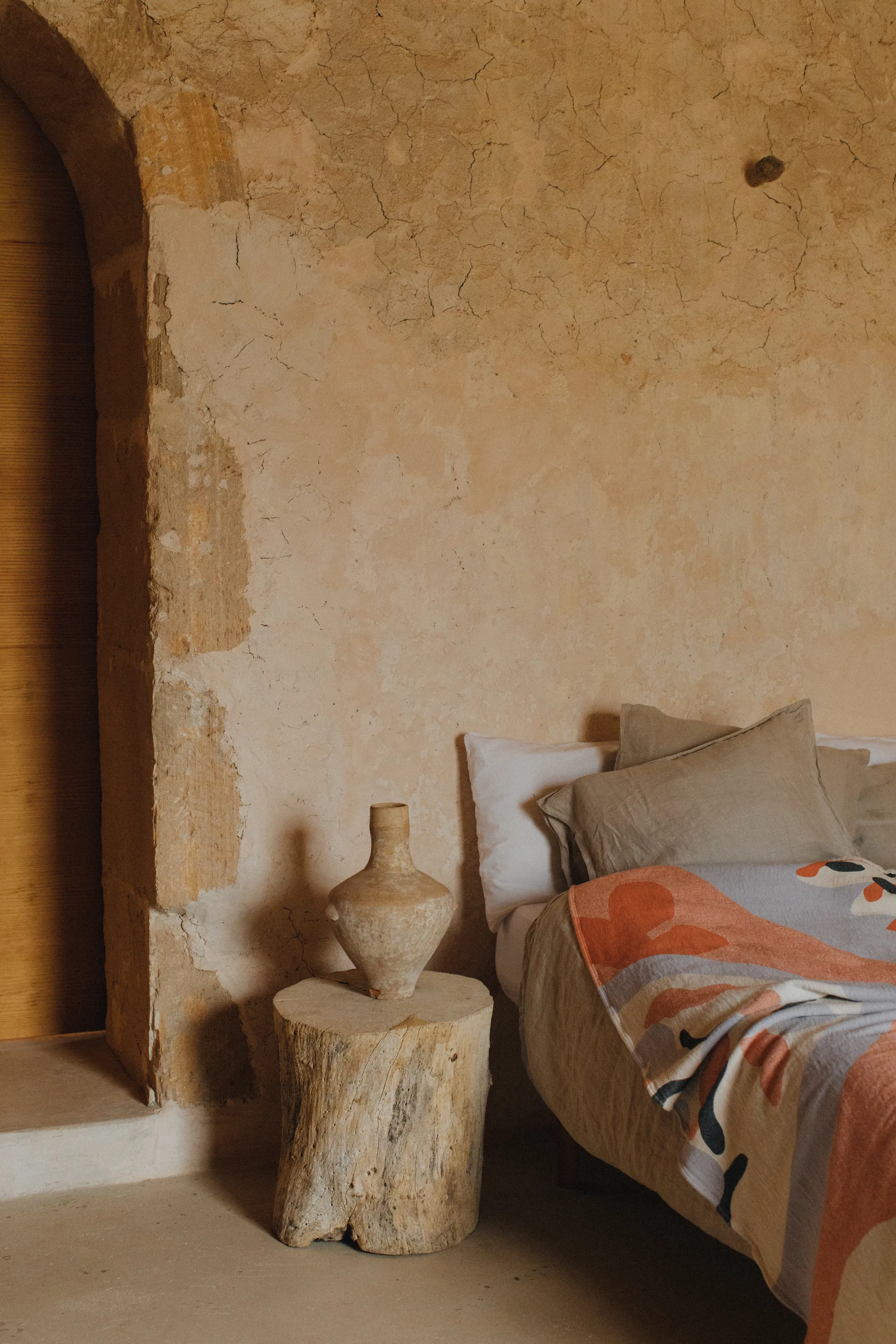 Manta de algodón Boqueron 130x220 cm, Rojo Layered